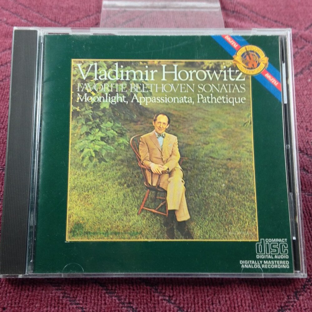 Vladimir Horowitz - Favorite Beethoven Sonatas - 1977 Release - CD - Used